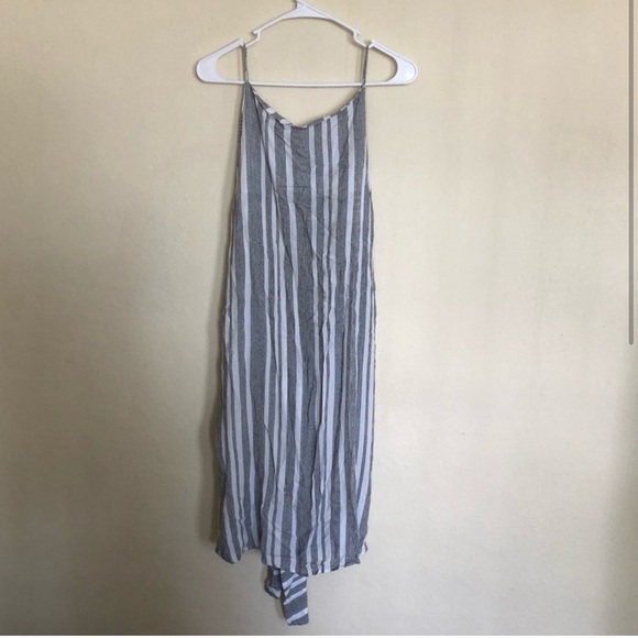 Midi ASOS Black & White Striped Dress - Picture 7 of 7